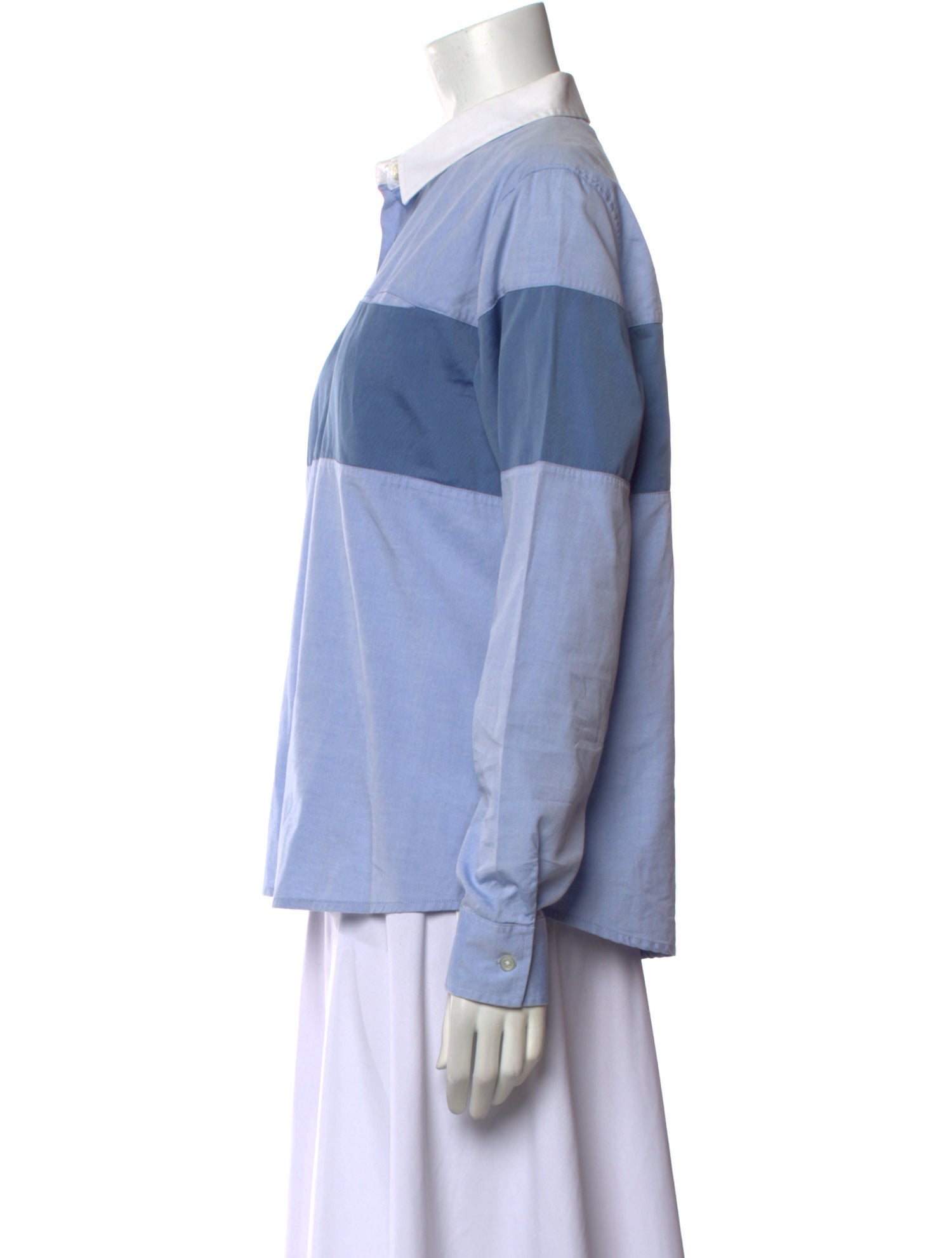 Jonathan Simkhai Long Sleeve Button-Up Top