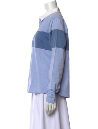 Jonathan Simkhai Long Sleeve Button-Up Top