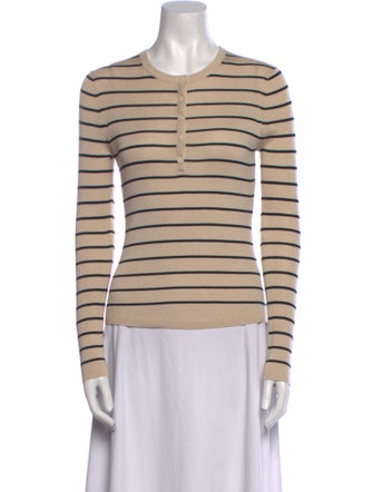 Jonathan Simkhai Silk Striped Top