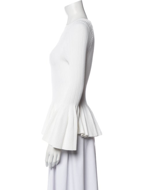 Jonathan Simkhai Crew Neck Long Sleeve Top