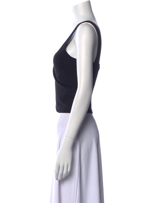 Jonathan Simkhai V-Neck Sleeveless Crop Top