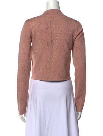 Jonathan Simkhai Mock Neck Long Sleeve Crop Top