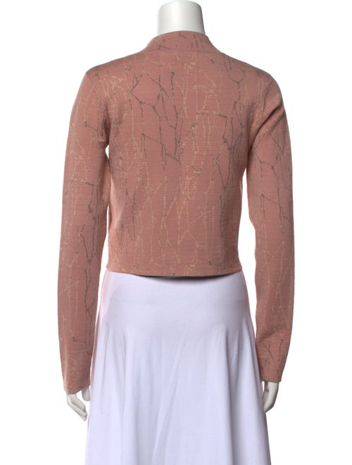 Jonathan Simkhai Mock Neck Long Sleeve Crop Top