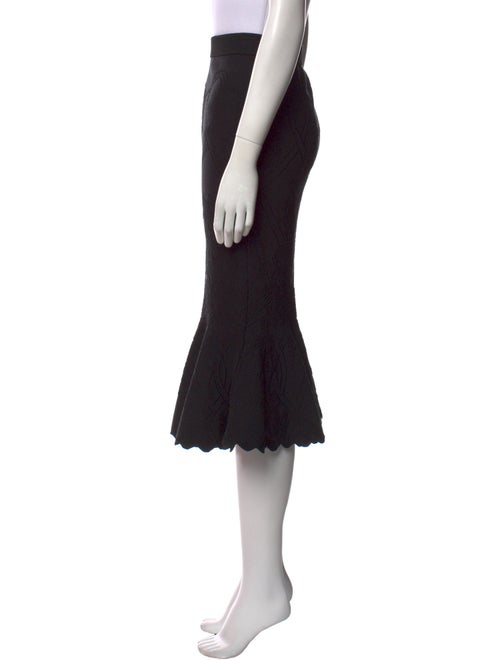 Jonathan Simkhai Scalloped Accent Midi Length Skirt