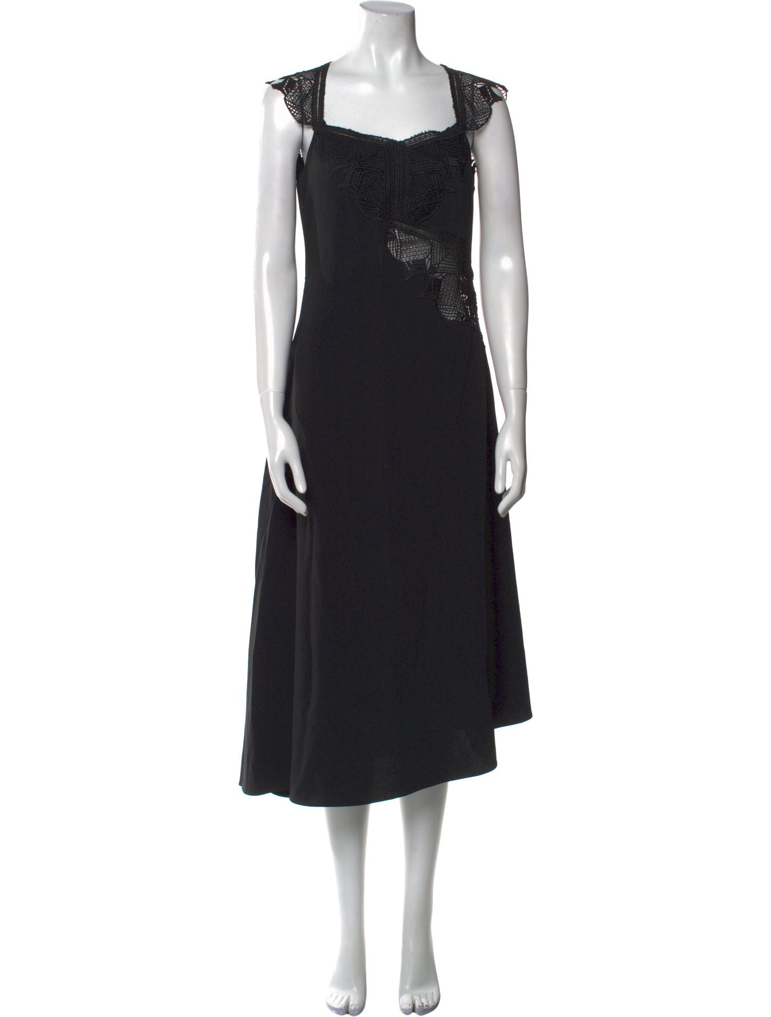 Jonathan Simkhai Square Neckline Long Dress