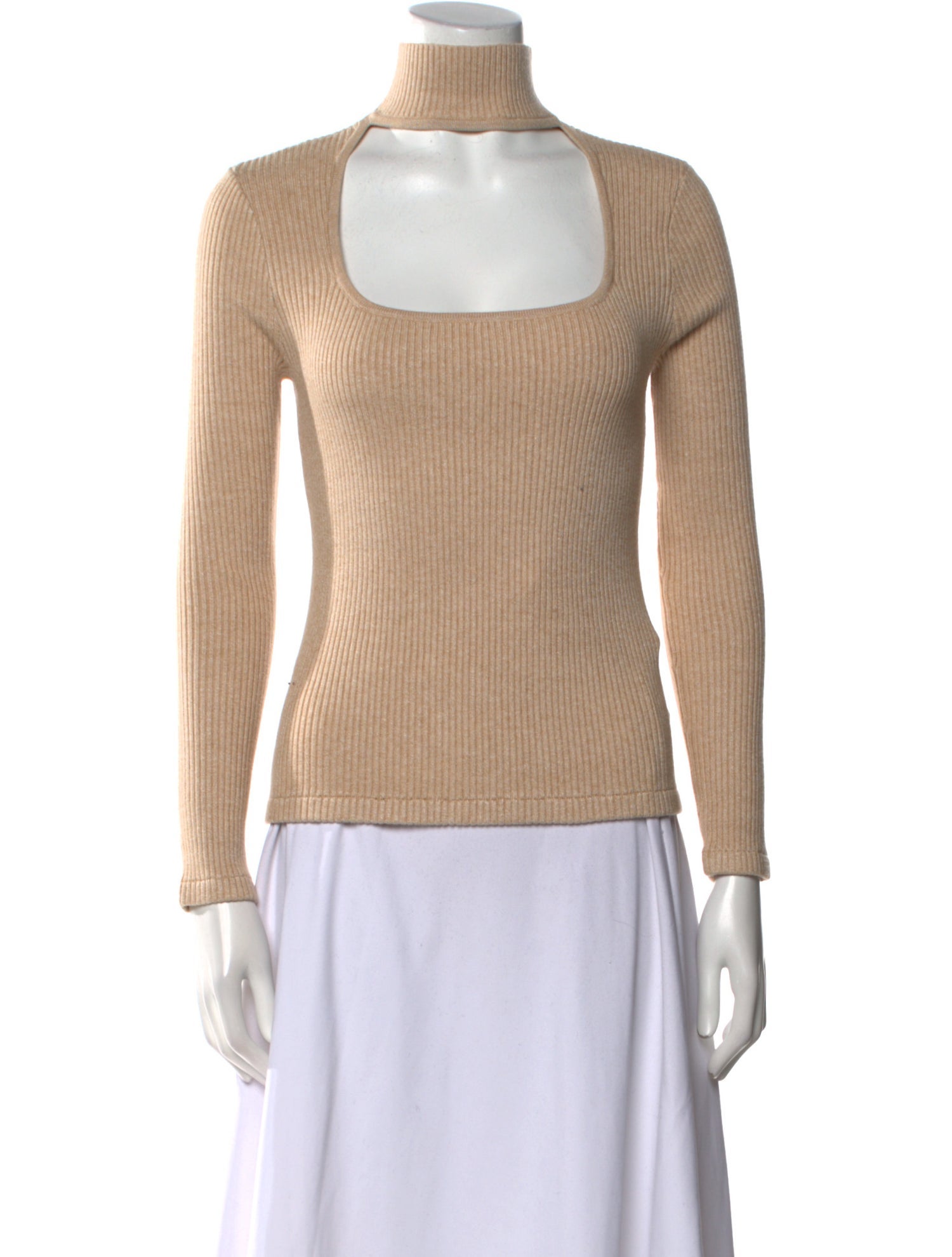 Jonathan Simkhai Nylon Turtleneck Top