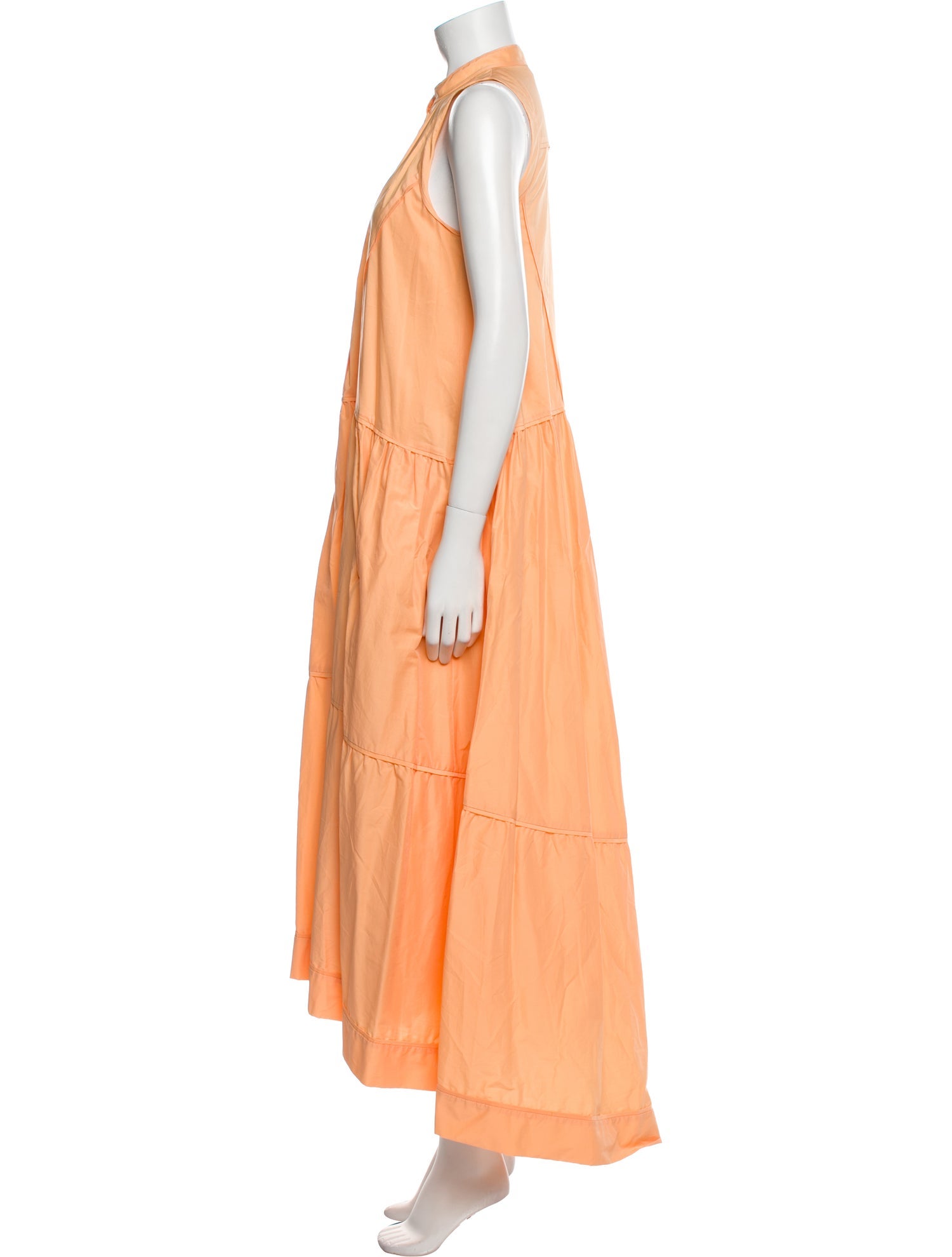 Jonathan Simkhai Mock Neck Long Dress