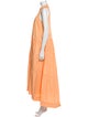 Jonathan Simkhai Mock Neck Long Dress