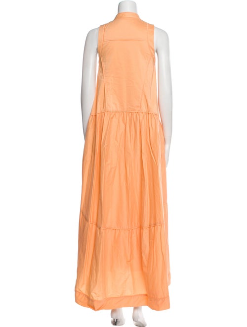 Jonathan Simkhai Mock Neck Long Dress
