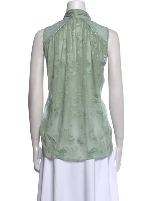Jonathan Simkhai V-Neck Sleeveless Blouse