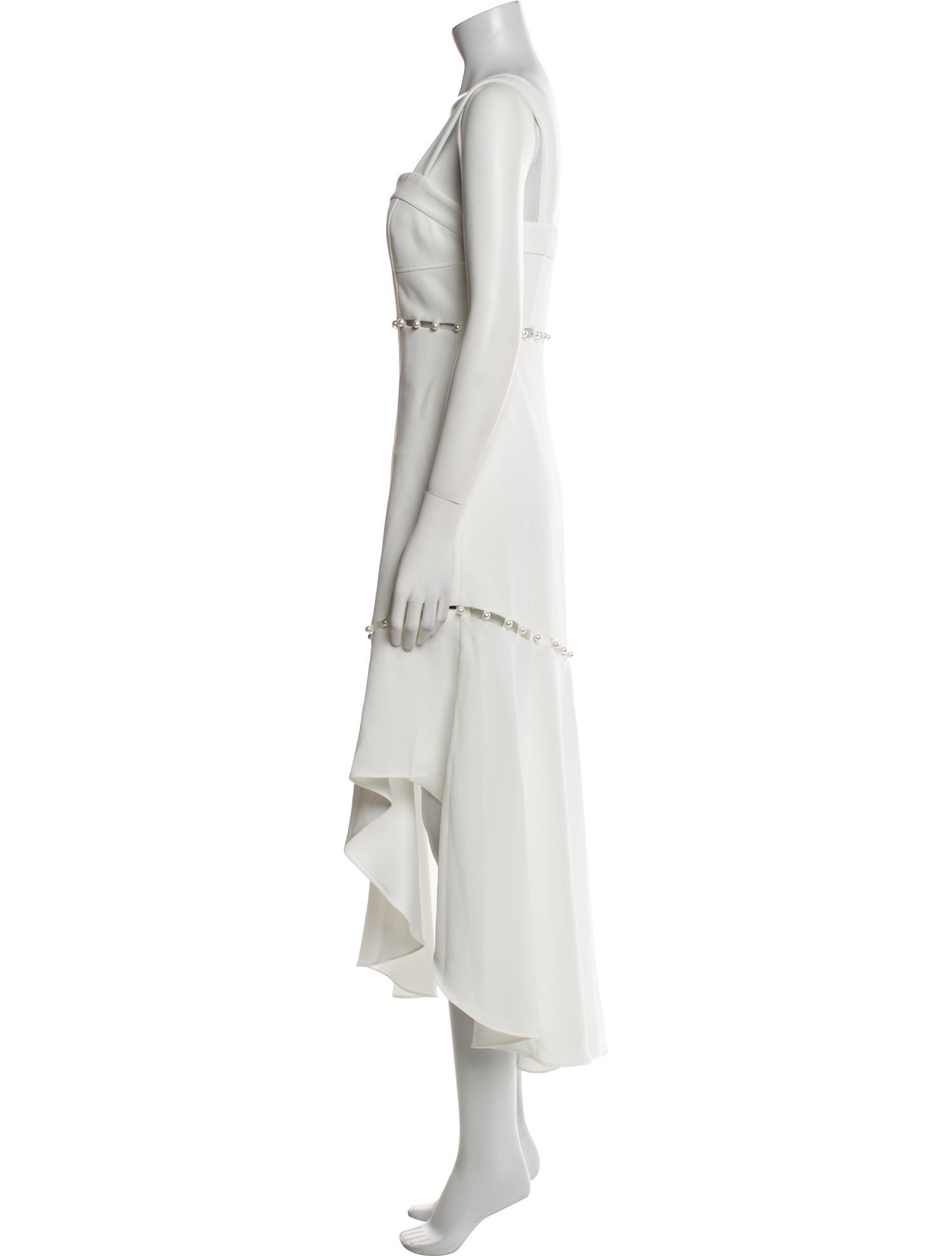 Jonathan Simkhai Square Neckline Long Dress