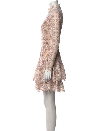 Jonathan Simkhai Lace Pattern Mini Dress