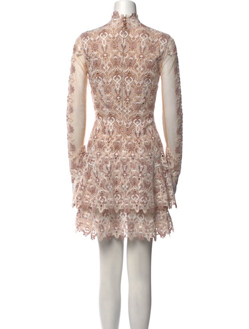 Jonathan Simkhai Lace Pattern Mini Dress