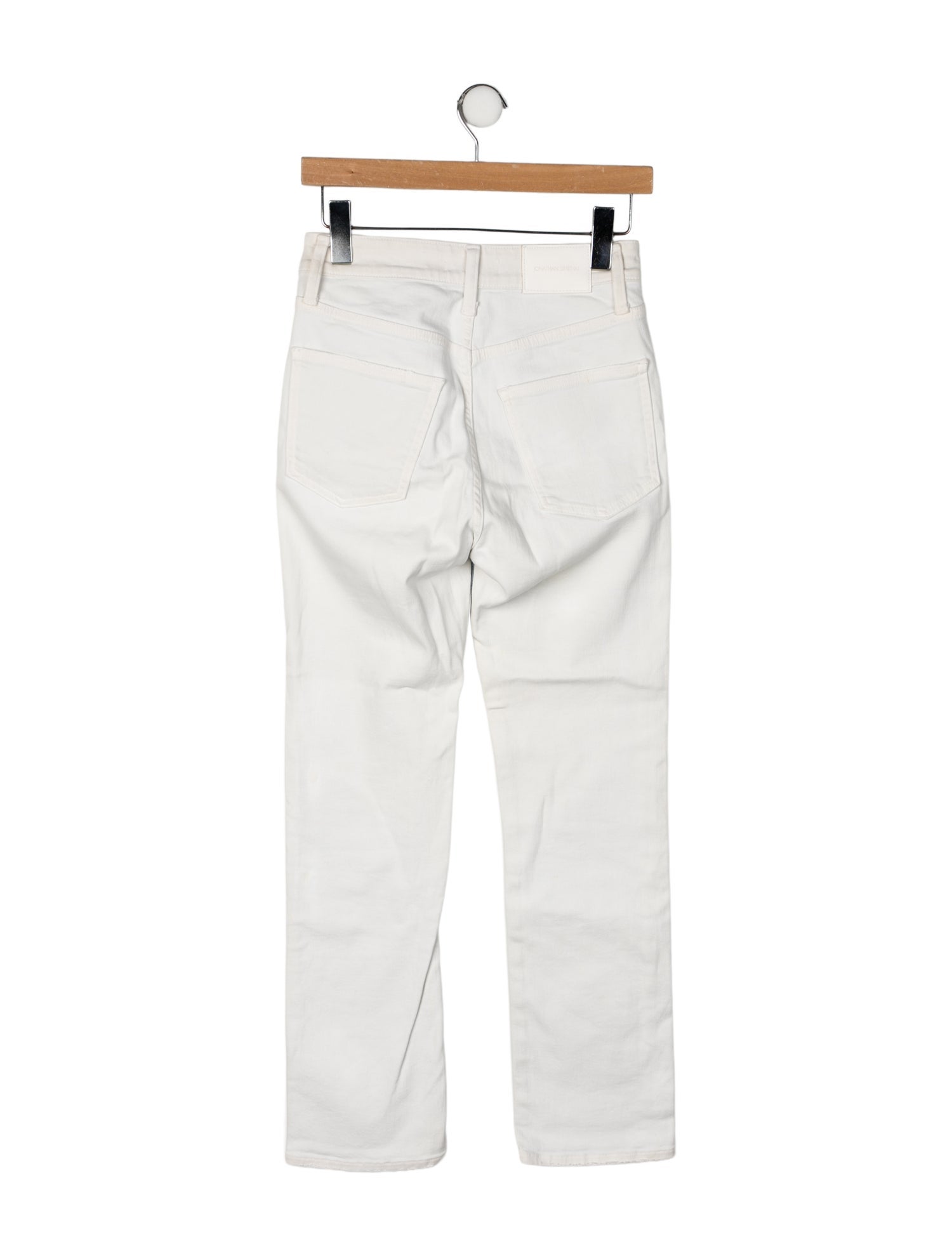 Jonathan Simkhai High-Rise Straight Leg Jeans