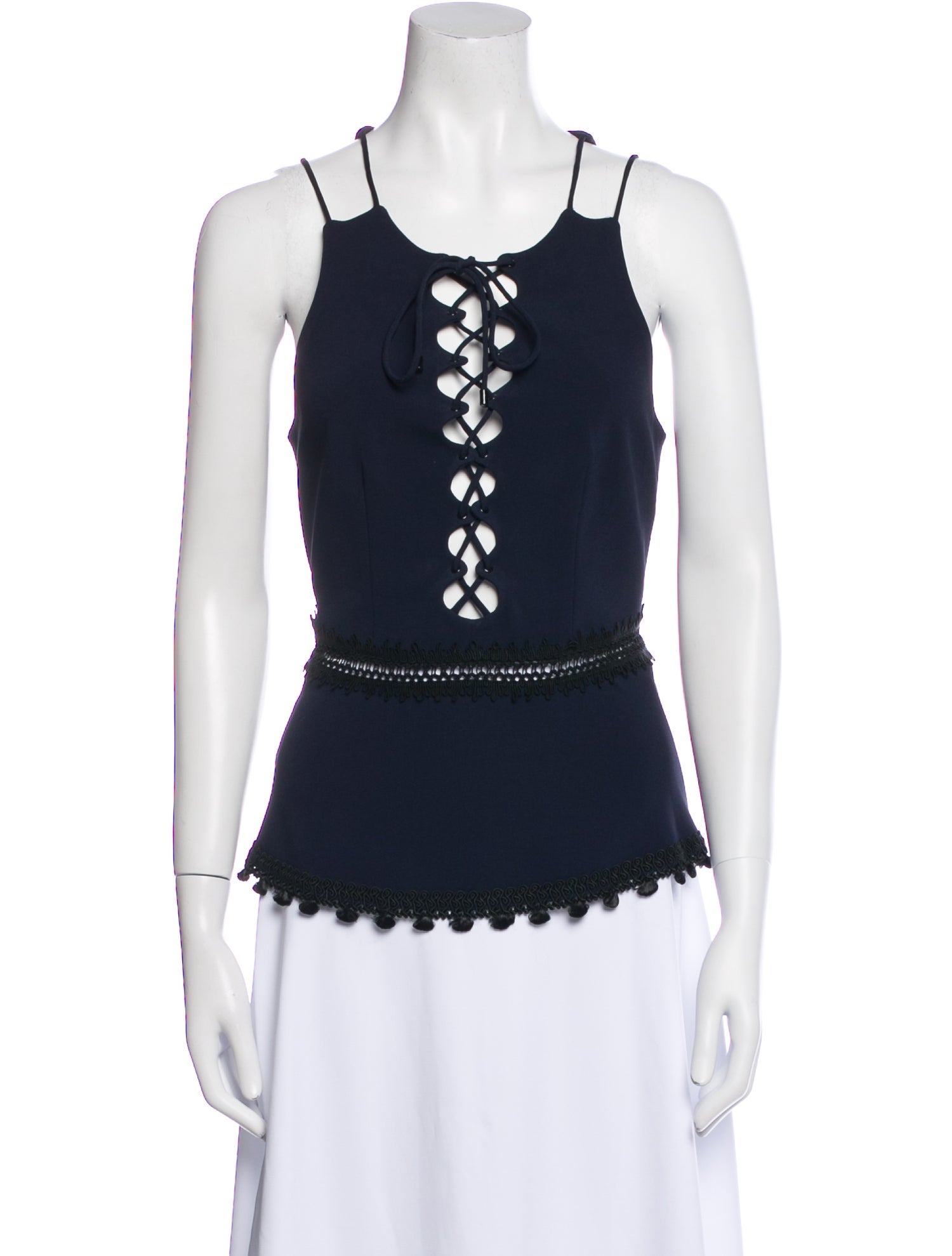 Jonathan Simkhai V-Neck Sleeveless Top