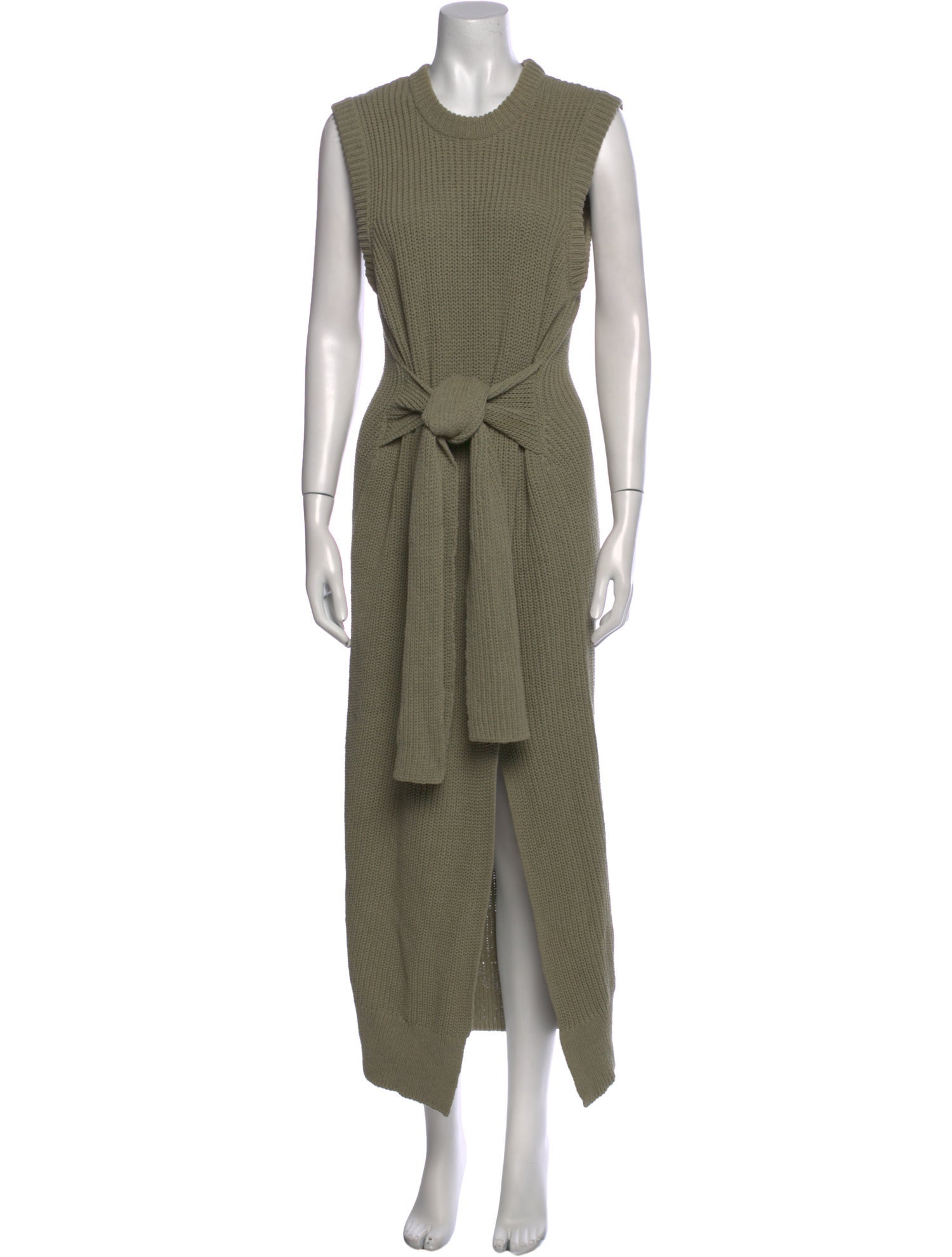 Jonathan Simkhai Crew Neck Long Dress