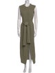 Jonathan Simkhai Crew Neck Long Dress