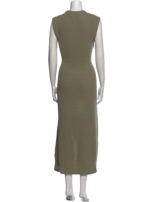 Jonathan Simkhai Crew Neck Long Dress