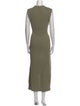 Jonathan Simkhai Crew Neck Long Dress