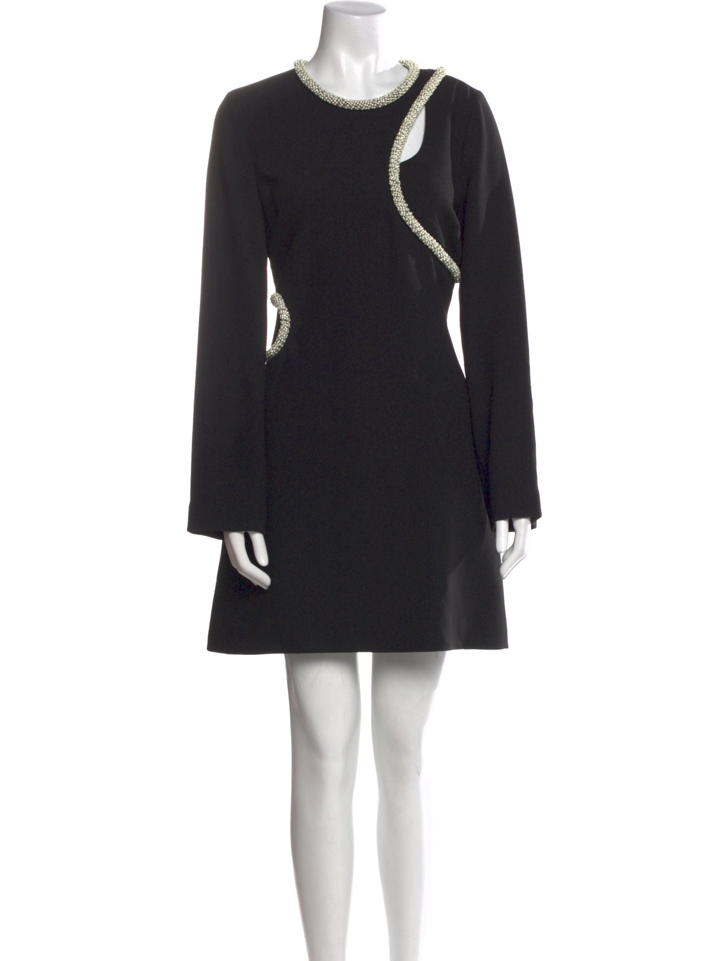 Jonathan Simkhai Crew Neck Mini Dress