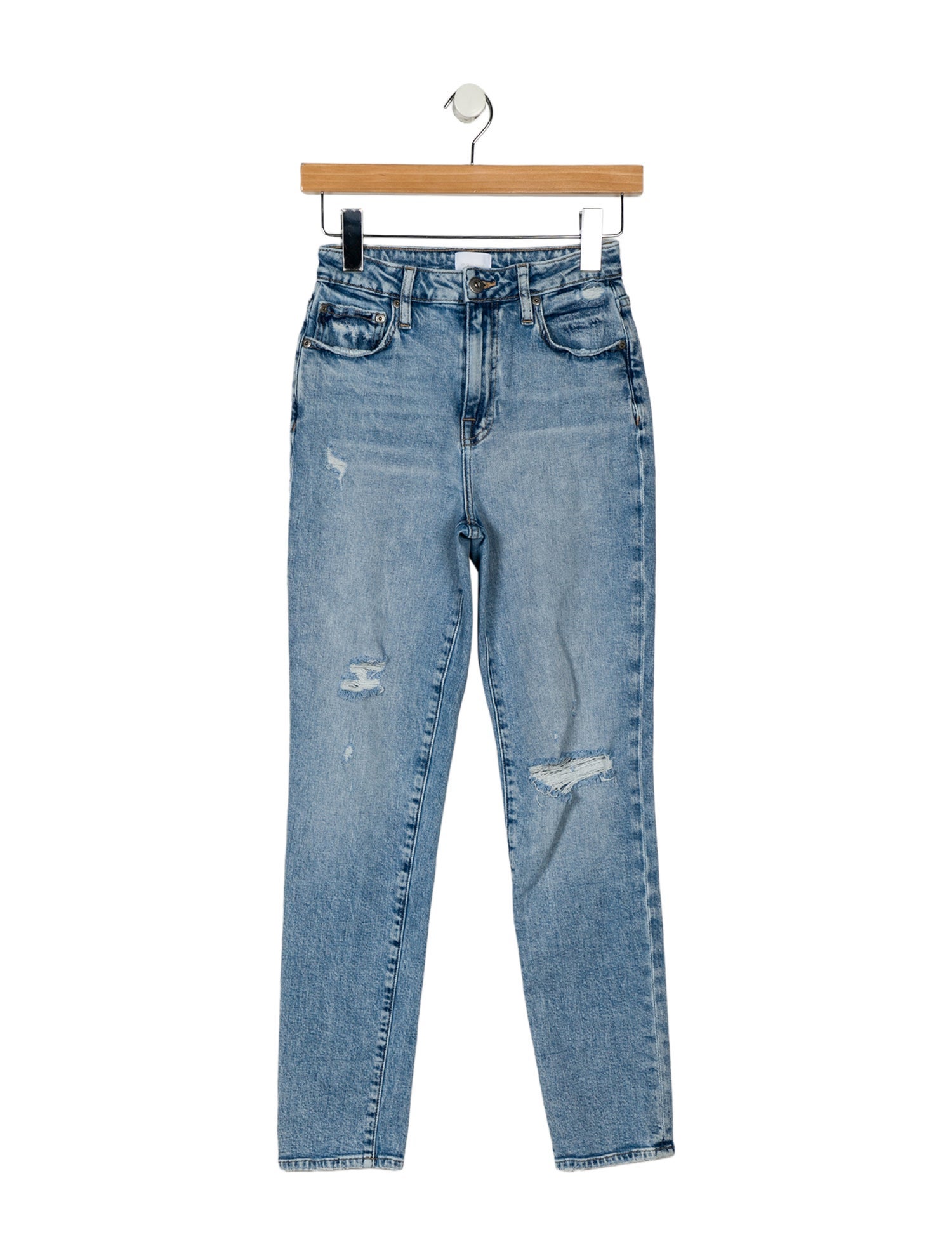 Jonathan Simkhai Mid-Rise Skinny Leg Jeans