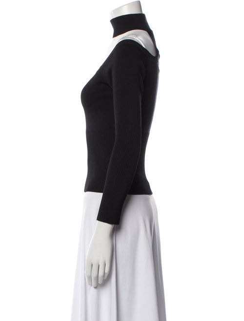 Jonathan Simkhai Bateau Neckline Long Sleeve Top