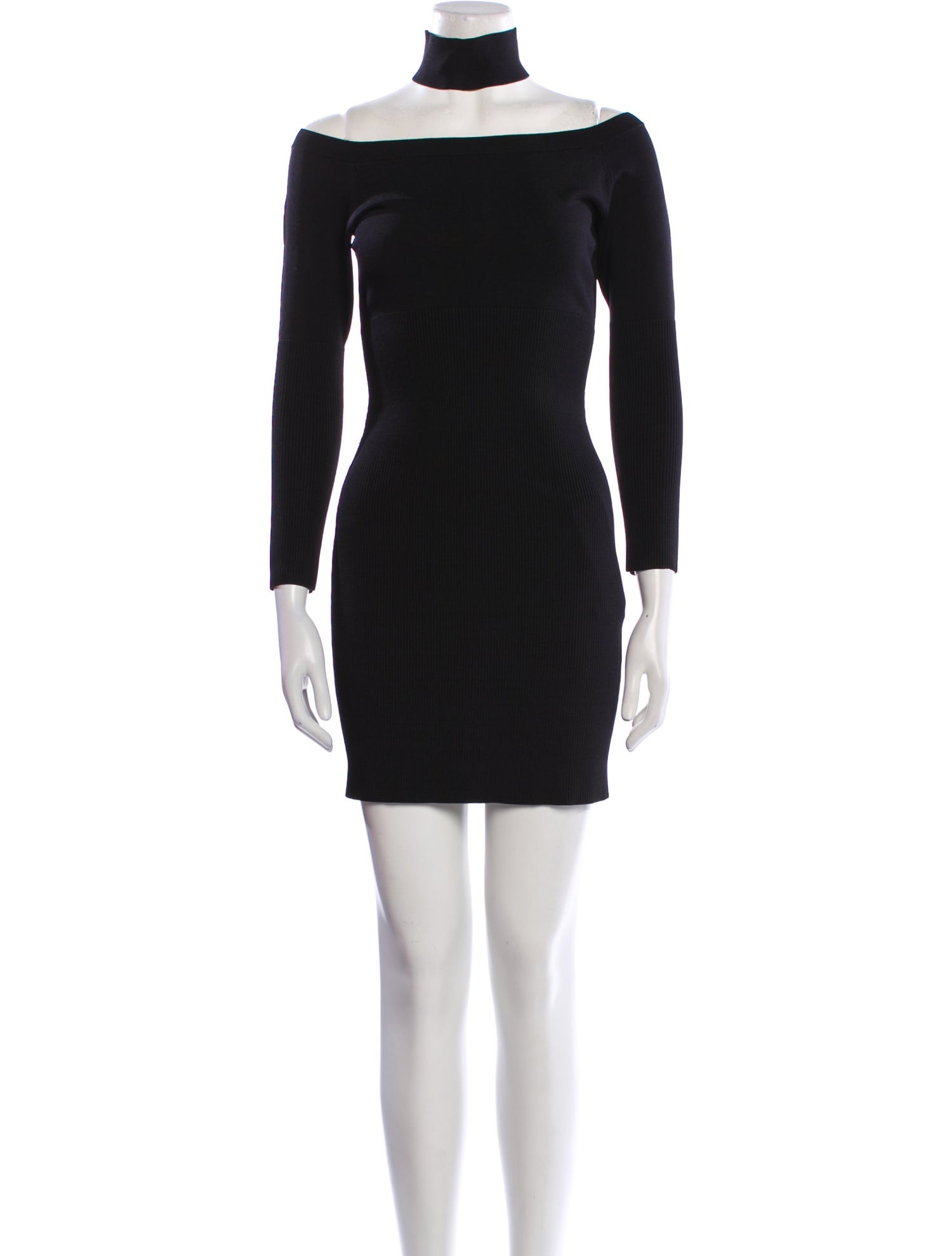 Jonathan Simkhai Mock Neck Mini Dress