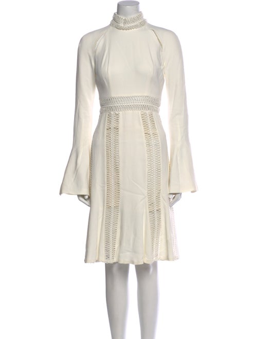 Jonathan Simkhai Mock Neck Midi Length Dress