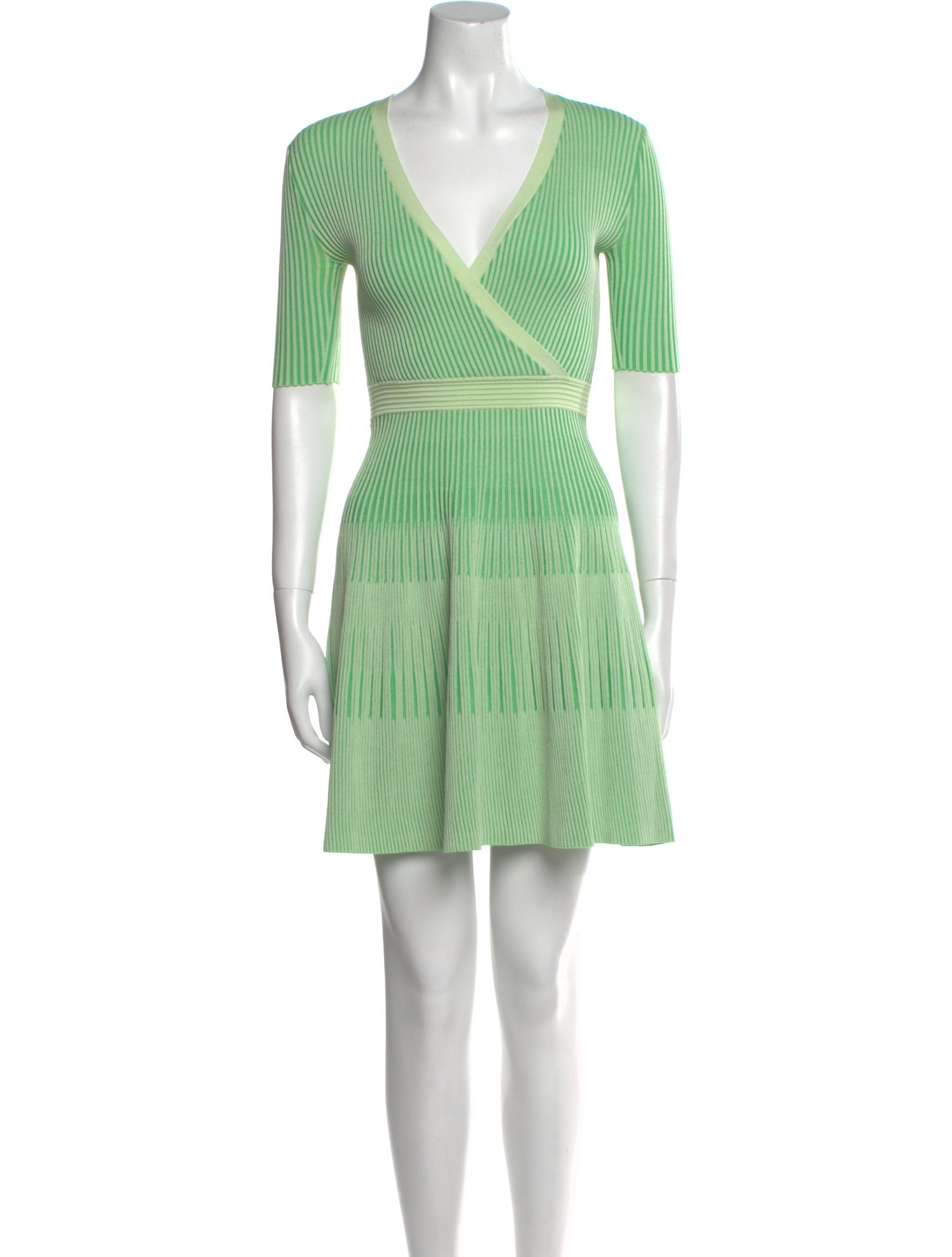 Jonathan Simkhai V-Neck Mini Dress