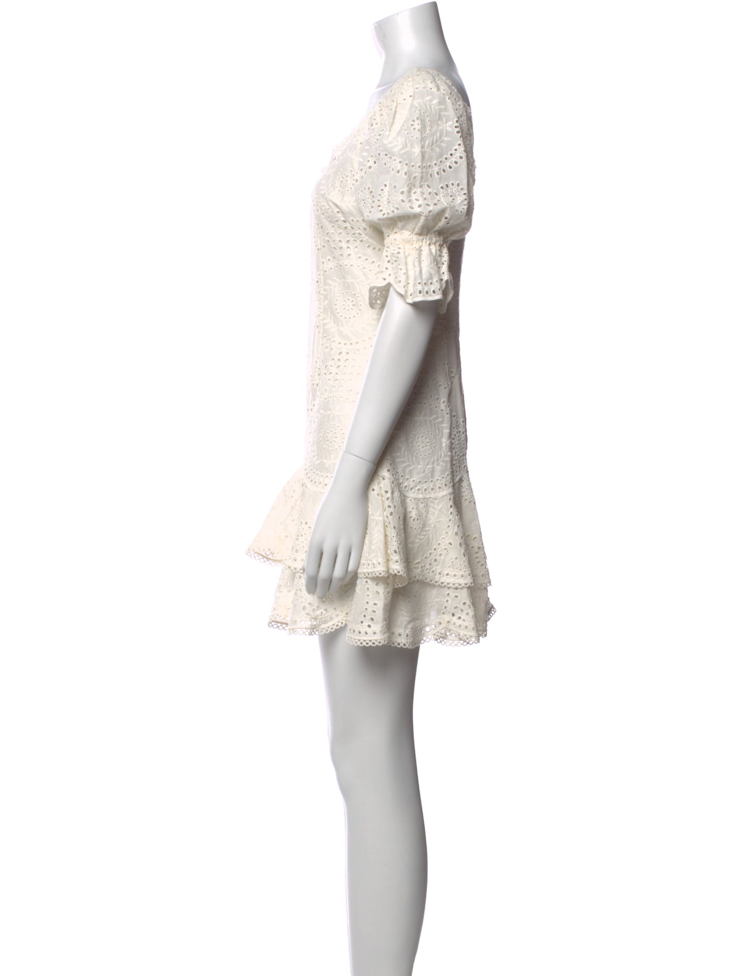 Jonathan Simkhai Scoop Neck Mini Dress