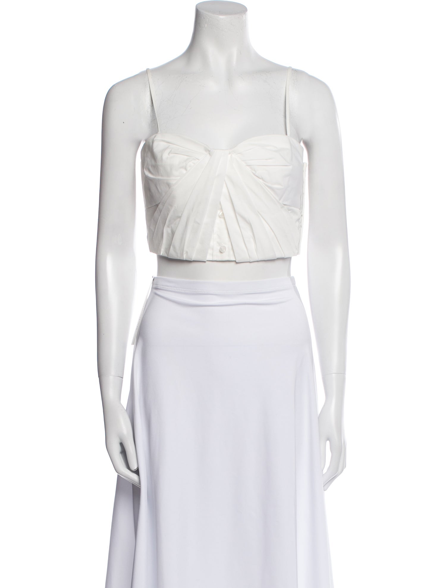 Jonathan Simkhai Strapless Crop Top