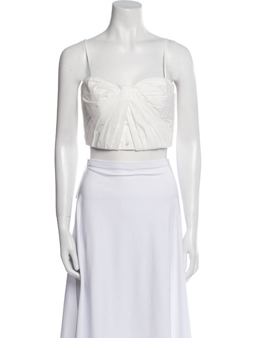 Jonathan Simkhai Strapless Crop Top