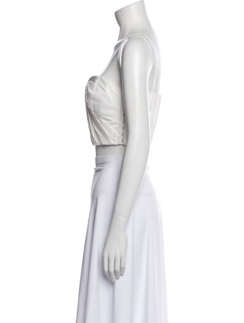 Jonathan Simkhai Strapless Crop Top