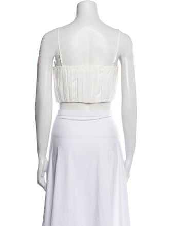 Jonathan Simkhai Strapless Crop Top