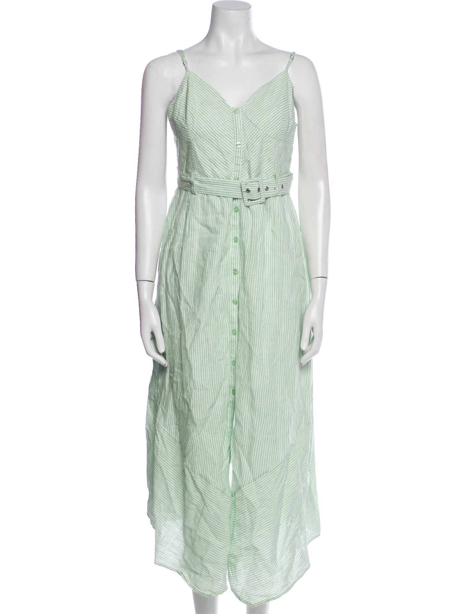 Jonathan Simkhai Linen Midi Length Dress