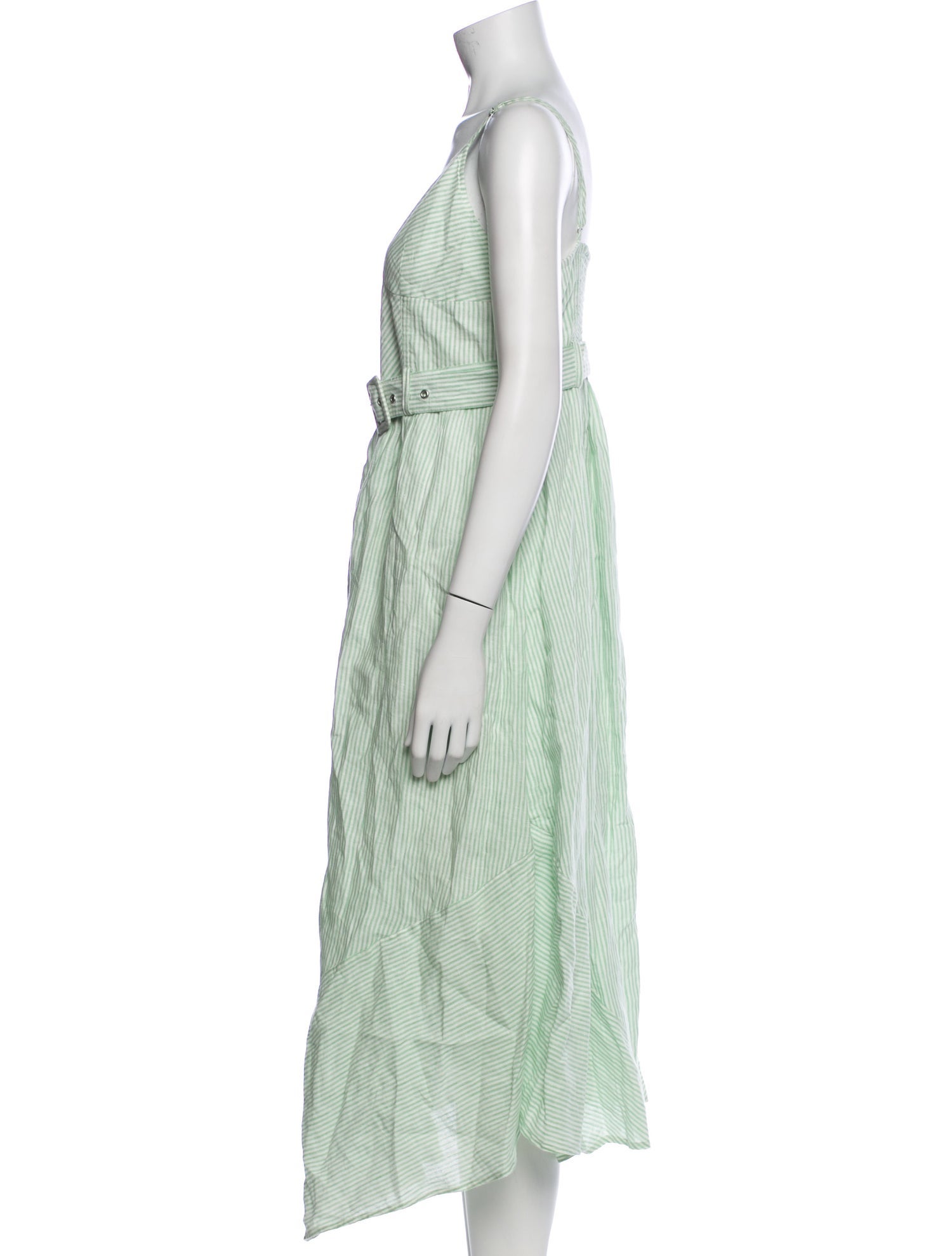 Jonathan Simkhai Linen Midi Length Dress
