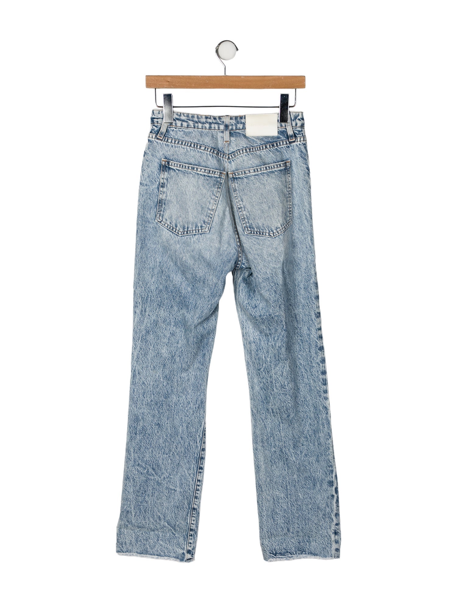 Jonathan Simkhai High-Rise Straight Leg Jeans