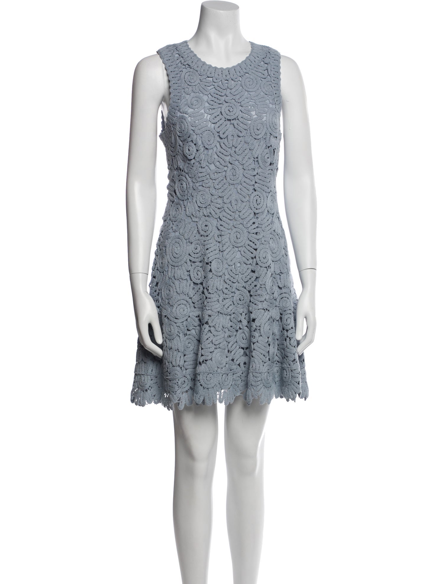 Jonathan Simkhai Crew Neck Mini Dress