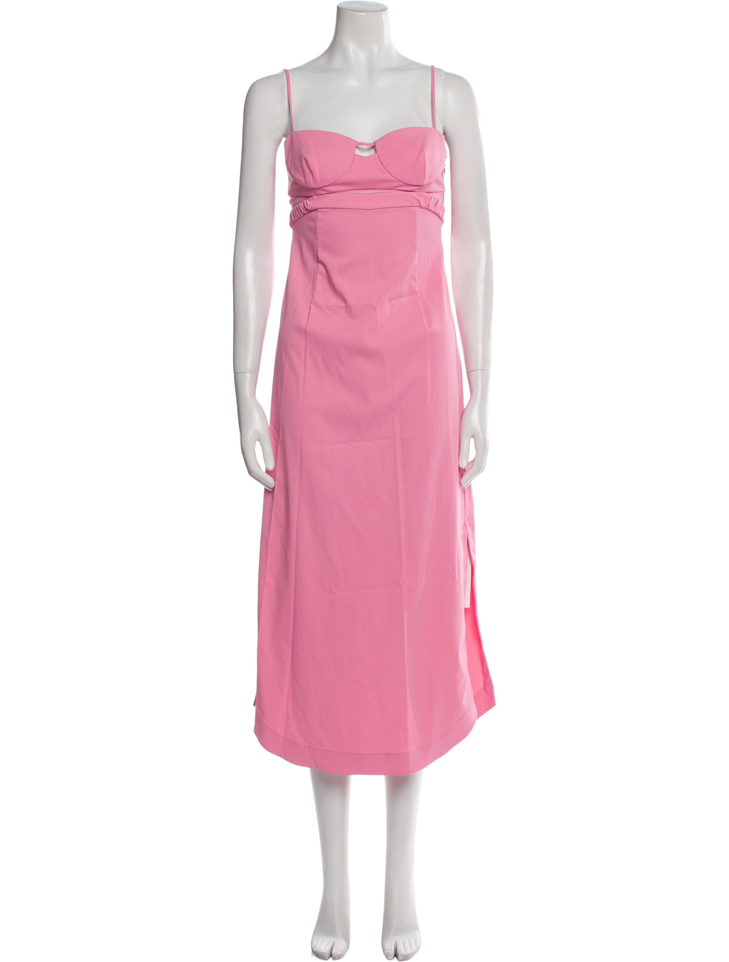 Jonathan Simkhai Square Neckline Long Dress