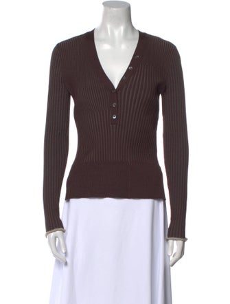 Jonathan Simkhai V-Neck Sweater
