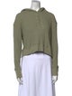 Jonathan Simkhai V-Neck Long Sleeve Sweatshirt