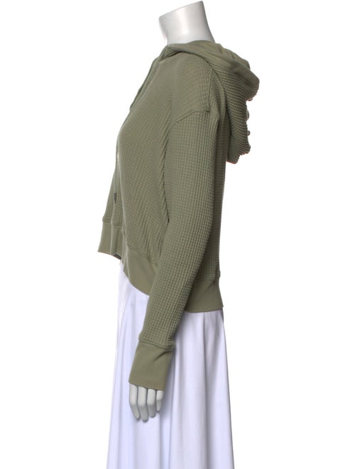 Jonathan Simkhai V-Neck Long Sleeve Sweatshirt