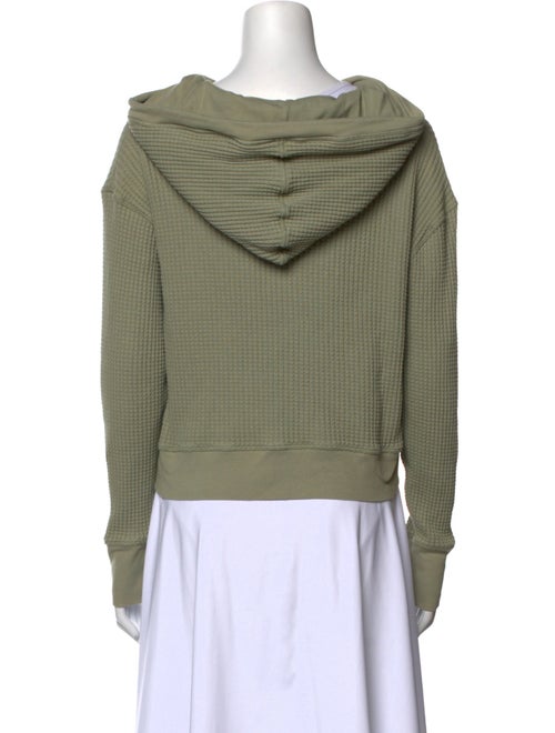 Jonathan Simkhai V-Neck Long Sleeve Sweatshirt