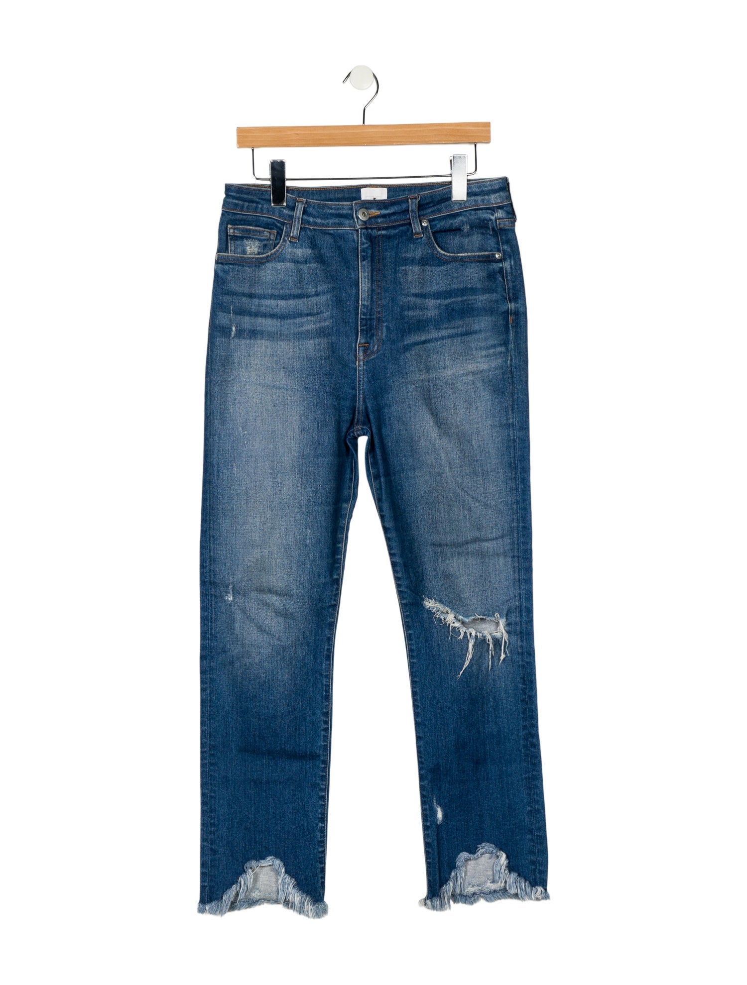 Jonathan Simkhai High-Rise Straight Leg Jeans