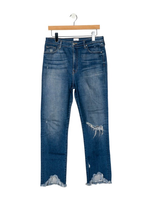 Jonathan Simkhai High-Rise Straight Leg Jeans