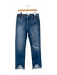 Jonathan Simkhai High-Rise Straight Leg Jeans