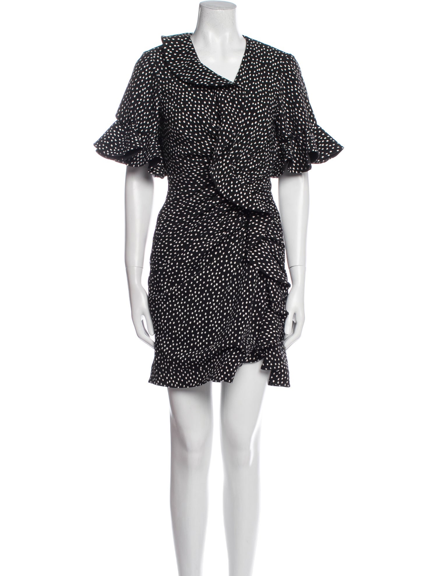 Jonathan Simkhai Polka Dot Print Mini Dress