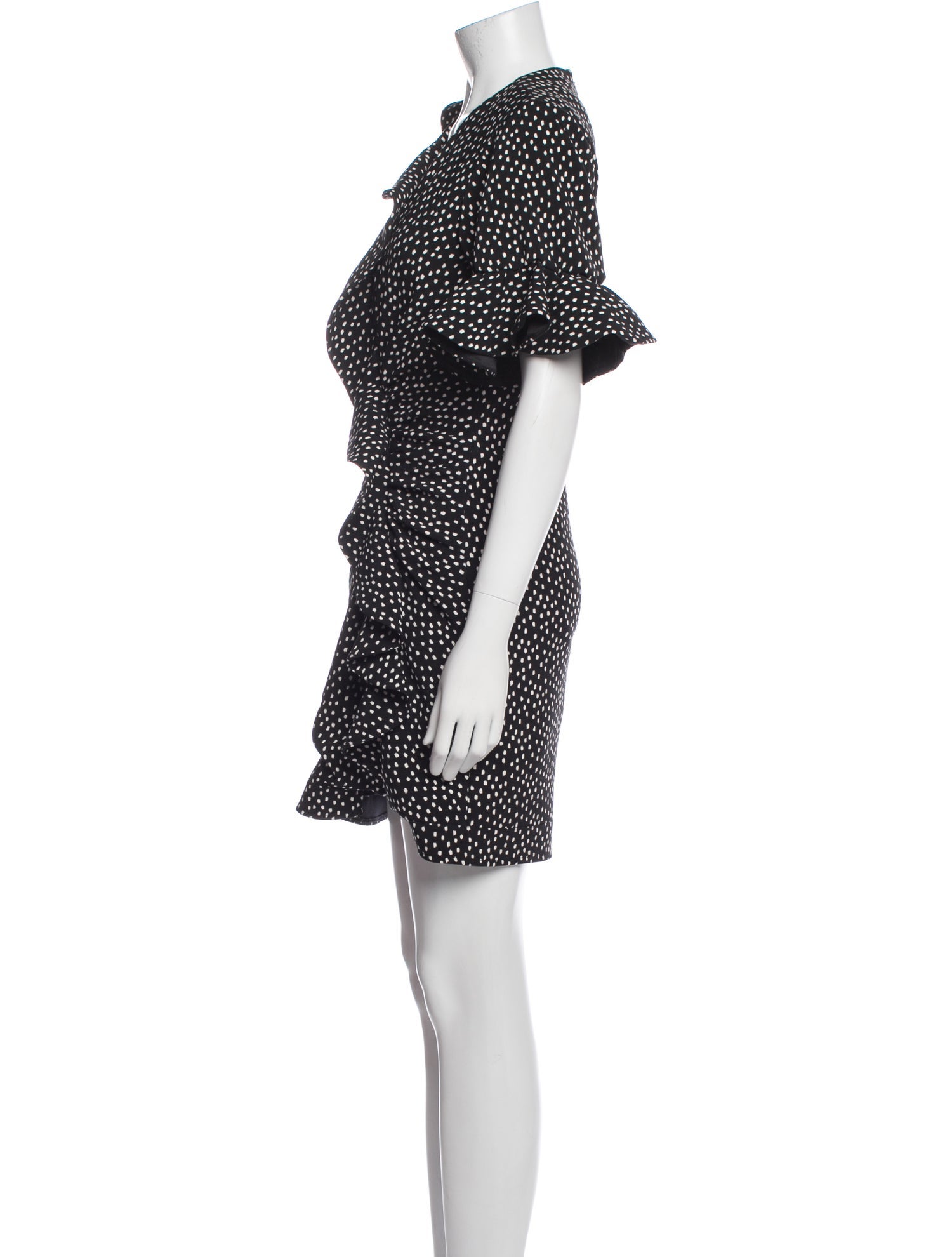 Jonathan Simkhai Polka Dot Print Mini Dress