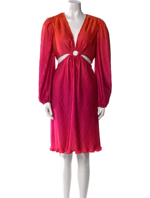 Jonathan Simkhai V-Neck Midi Length Dress