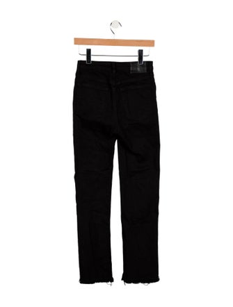 Jonathan Simkhai High-Rise Straight Leg Jeans